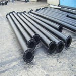 Flanged Ductile Iron Steel Pipe, 300mm X 3M