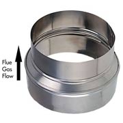 stainless steel flue pipe reducer