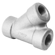 ASME B16.11 Stainless Steel Screwed 45° Lateral Tee