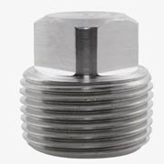 Chromium Stainless Steel Screwed Square Head Plug