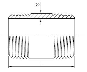 stainless steel pipe nipple dimensions