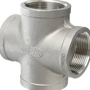 ANSI B16.9 threaded cross pipe fittings